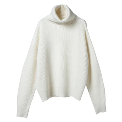 Oversize polotröja för dam – avslappnad och trendig stil