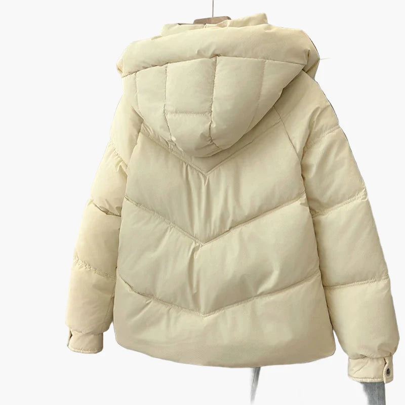 Chaqueta acolchada casual para mujer estilo acogedor invierno