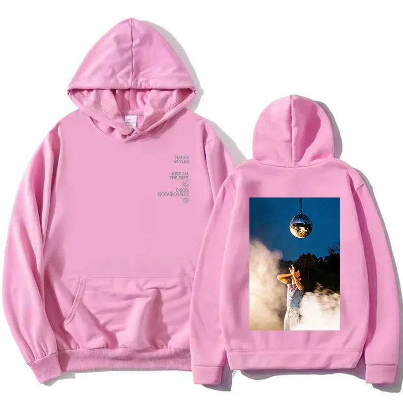 Sweat à capuche unisexe avec imprimé graphique devant et dos, plusieurs motifs et couleurs