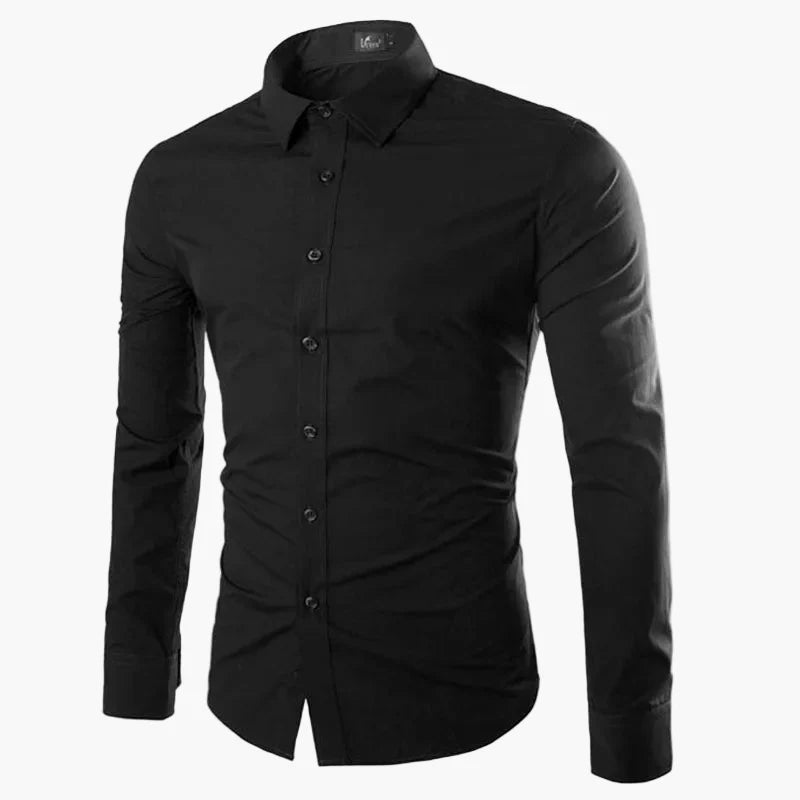 Elegantes Herrenhemd Slim Fit mit langen Ärmeln für Business und Freizeit