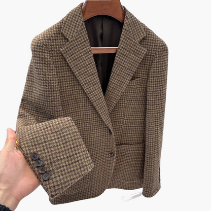 Klassisk elegant herreblazer til jobb og hverdagsbruk