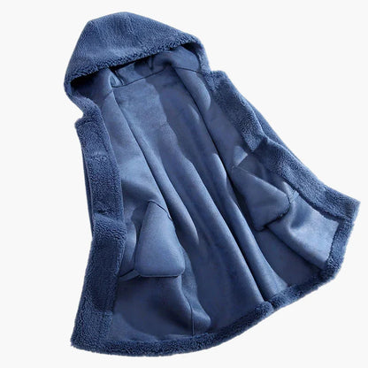 Manteau à capuche style décontracté pour femme - élégant et chaud pour l'hiver