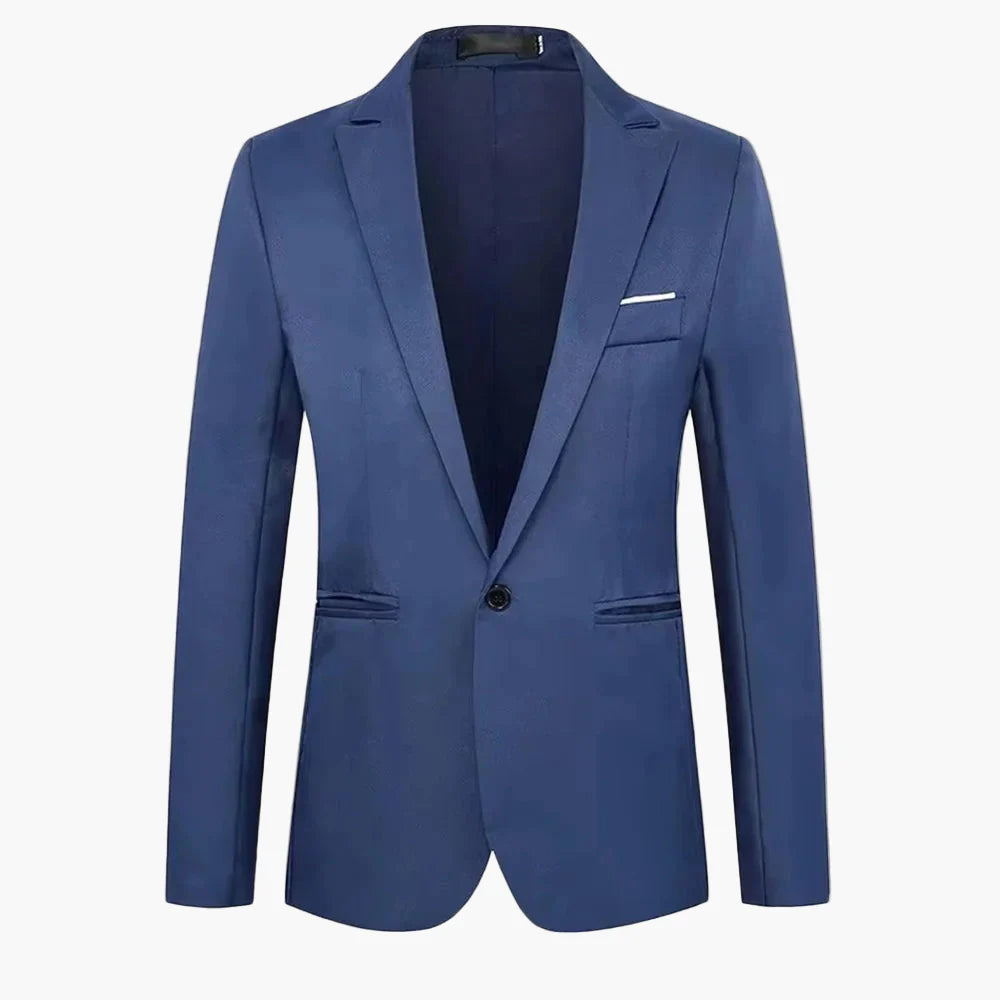 Elegante herenkostuumjas in zakelijke stijl – Ideaal voor kantoor en formele gelegenheden