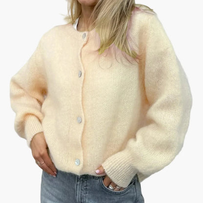 Løs og afslappet damecardigan – Urban chic og behagelig stil