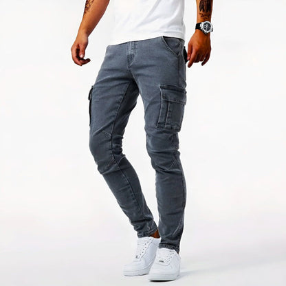 Mehrfachtaschen Cargo-Jeans für Herren  