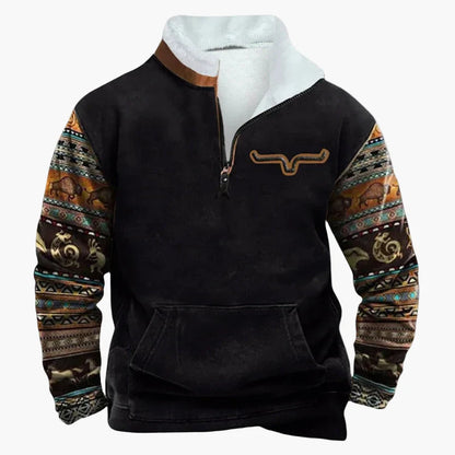 Sweat-shirt style western pour homme - Mode décontractée Wild West