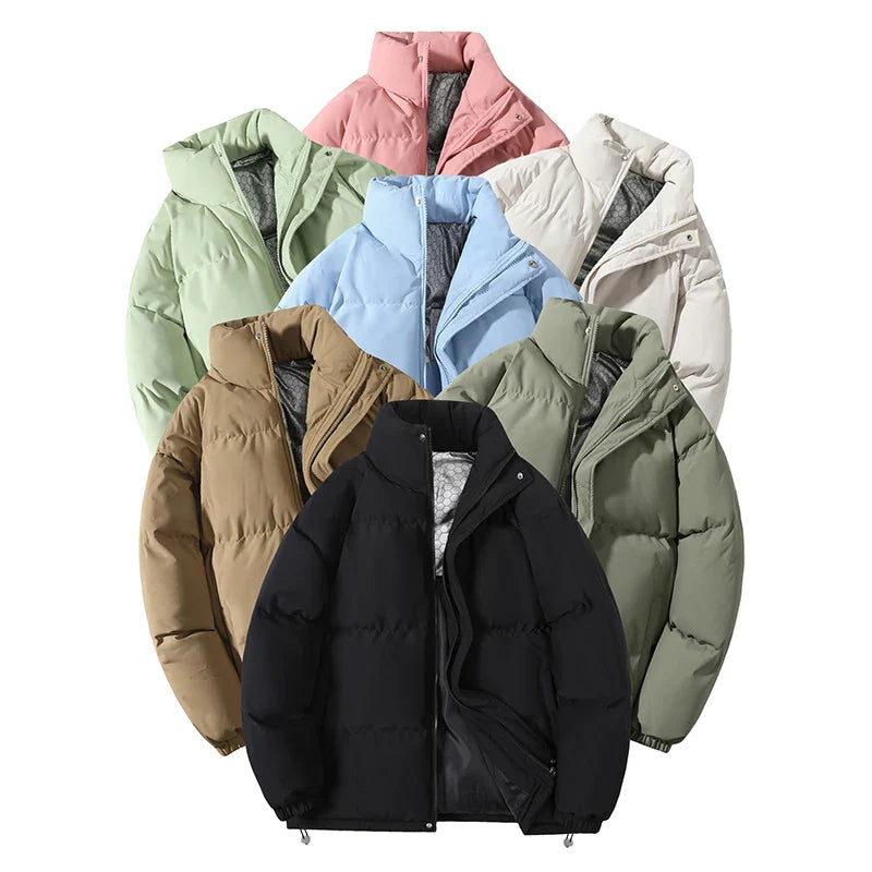 Piumino Unisex Stile Urbano per Inverno – Giacca Imbottita Calda e Moderna