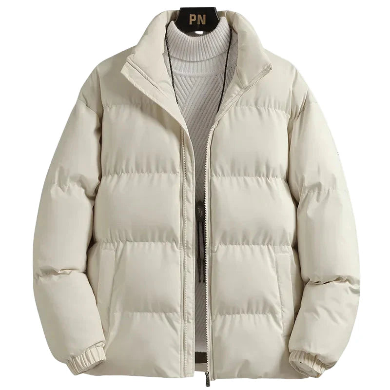 Casual Unisex Down Jacket Modern Style for Winter - Warm Quilted Coat