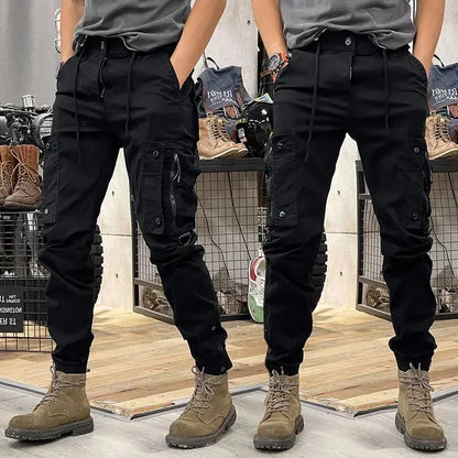 Allan – Slim Cargo-Hose mit vielen Taschen für Herren