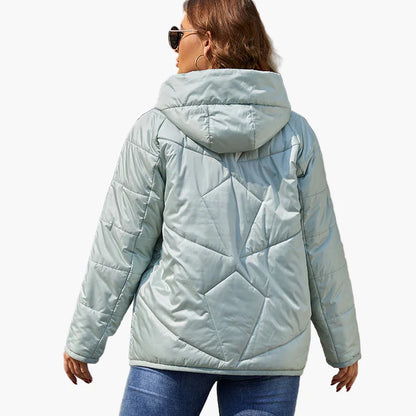 Chaqueta acolchada para mujer estilo urbano casual para el invierno y el ocio