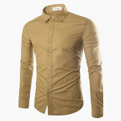 Elegantes Herrenhemd Slim Fit mit langen Ärmeln für Business und Freizeit