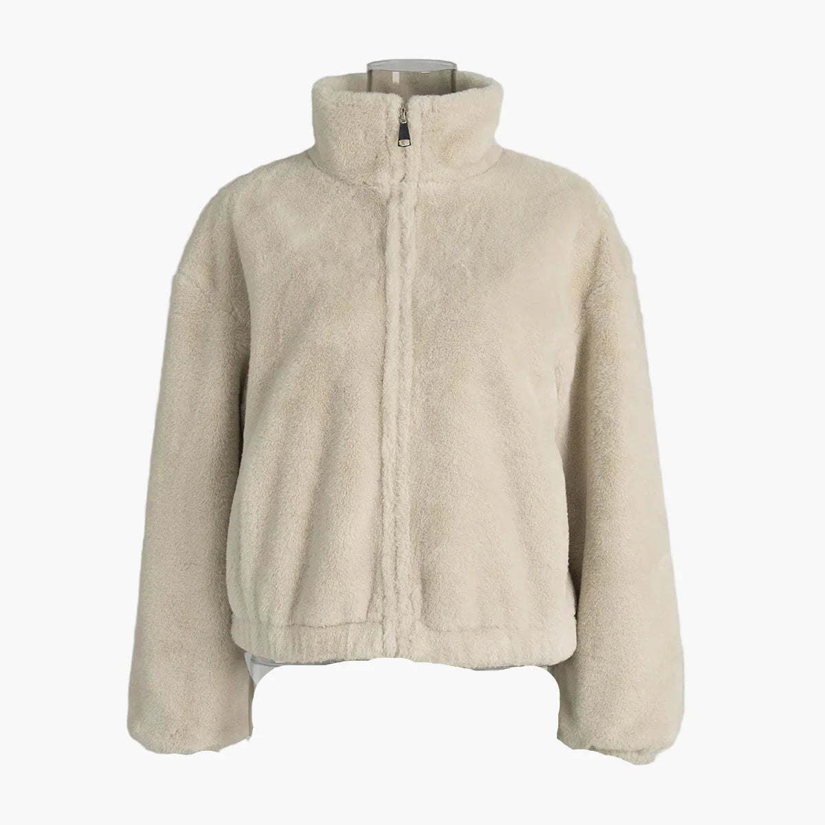 Chaqueta de mujer elegante estilo urbano corte oversize para el invierno