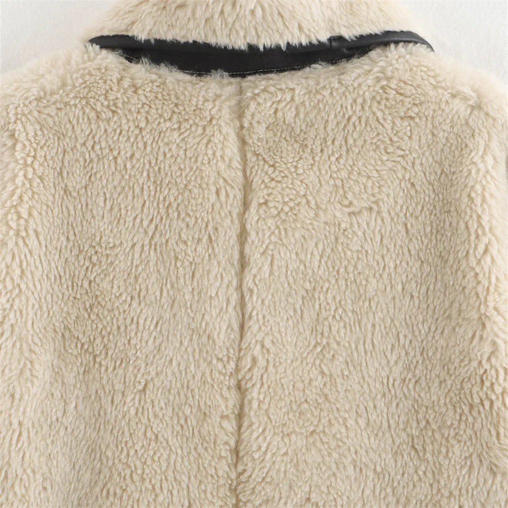 Chaqueta de invierno para mujer estilo casual chic para tiempo frío