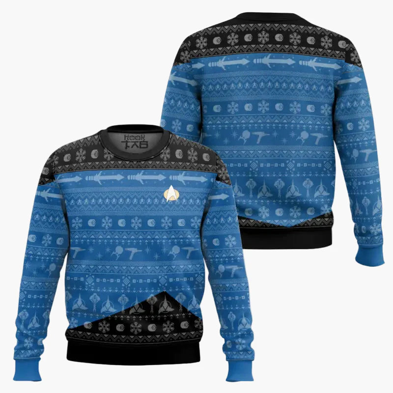 Sweat-shirt Geek Unisexe Style Noël Inspiré Science-Fiction – Idée Cadeau Originale