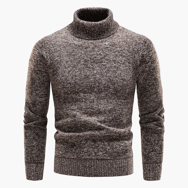 Herregenser med høy hals, klassisk stil – Urban eleganse og daglig komfort