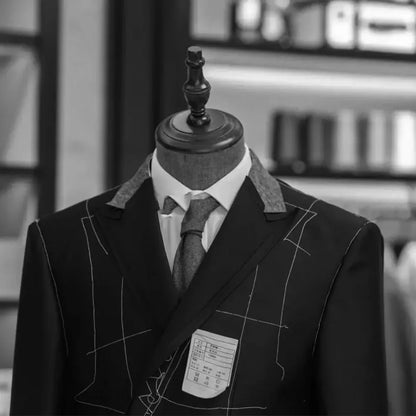 Elegante heren colbert in klassieke stijl voor zaken en formele gelegenheden