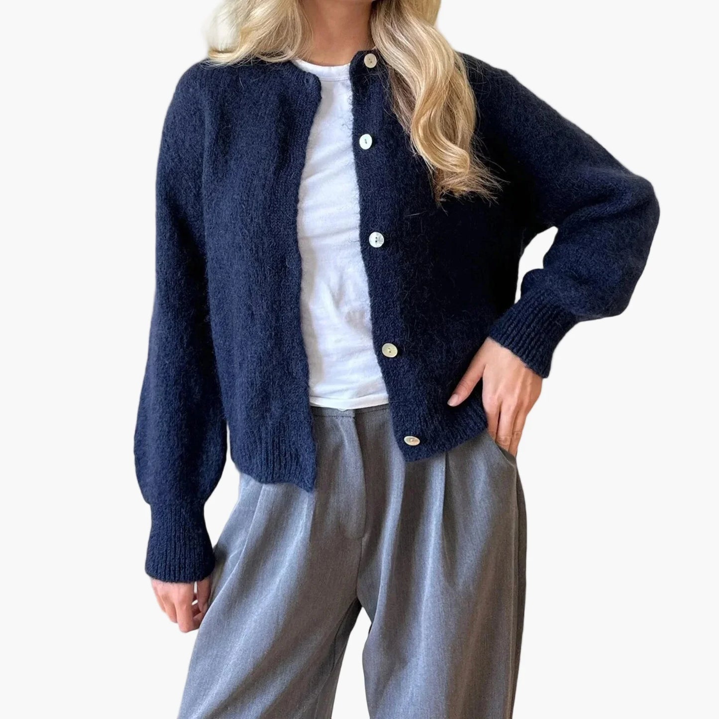 Løs og afslappet damecardigan – Urban chic og behagelig stil