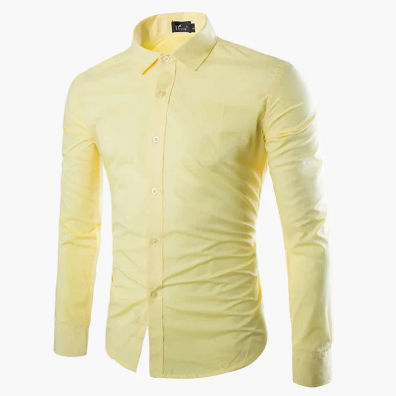 Elegantes Herrenhemd Slim Fit mit langen Ärmeln für Business und Freizeit