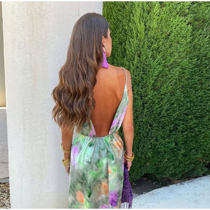 Elizabeth – Maxi-jurk met Batikpatroon