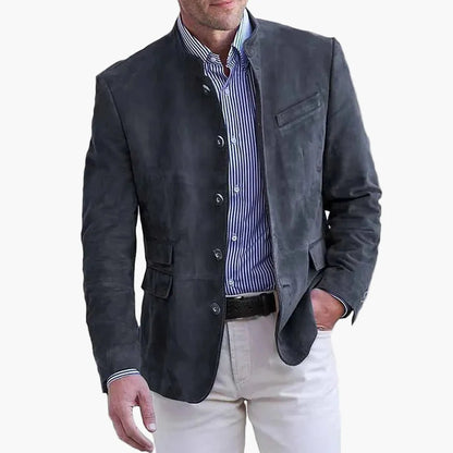 Veste élégante style blazer pour homme – Idéale pour les occasions habillées ou décontractées