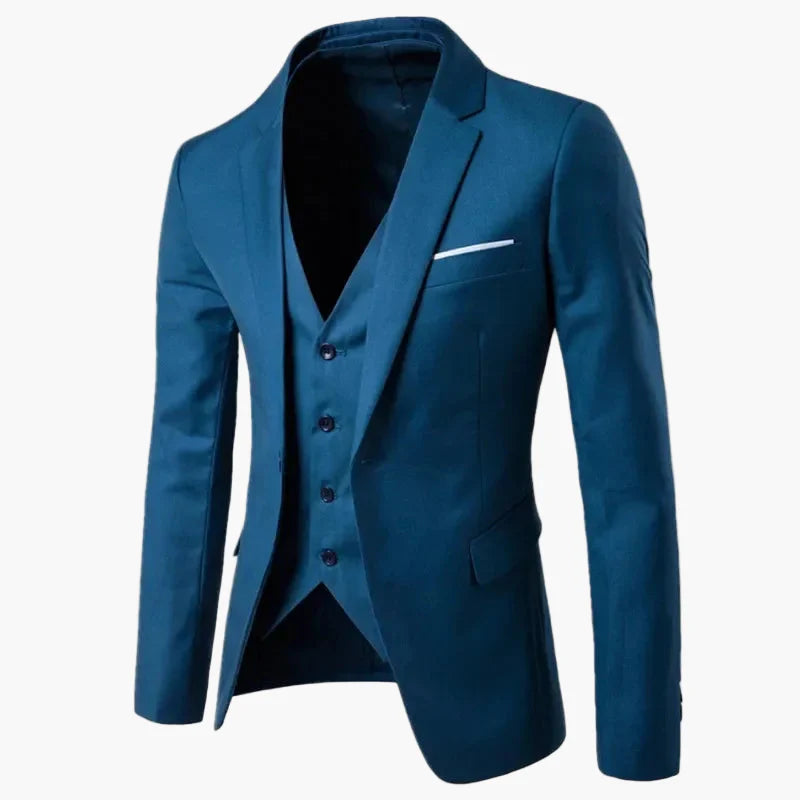 Elegante Herrenanzugsjacke in Slim-Fit für Geschäftliches und formelle Anlässe