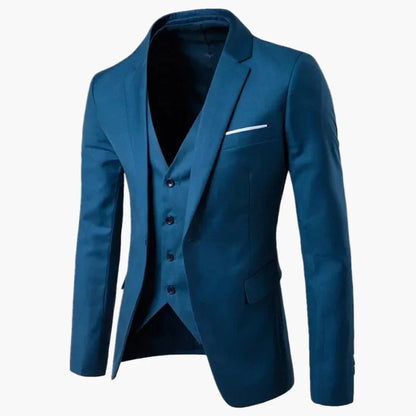 Elegante Herrenanzugsjacke in Slim-Fit für Geschäftliches und formelle Anlässe