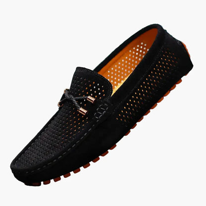 Elegante slip-on loafers for menn i casual chic stil