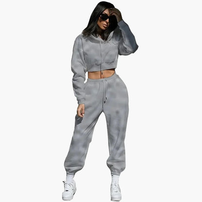 Completo Tuta Donna Stile Moderno Casual - Ideale per Tempo Libero e Sport