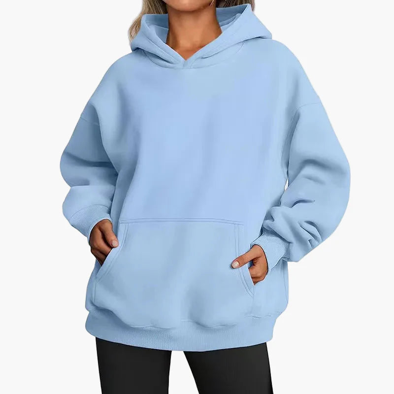 Sweat à Capuche Décontracté Oversize Femme Style Urbain Confort Quotidien