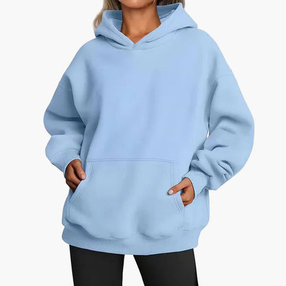 Sweat à Capuche Décontracté Oversize Femme Style Urbain Confort Quotidien