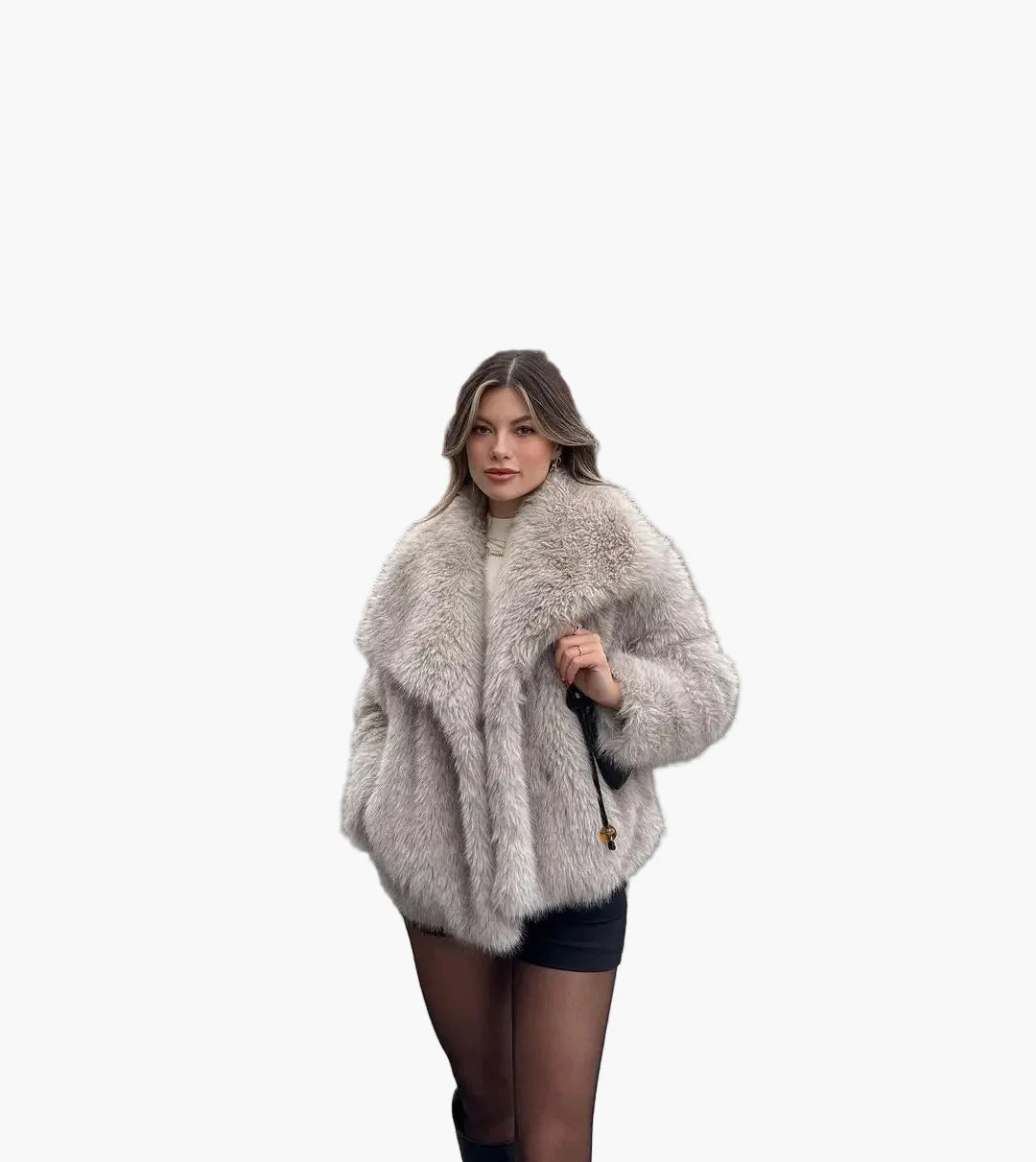 Chaqueta para mujer elegante estilo urbano chic – Ideal para otoño e invierno