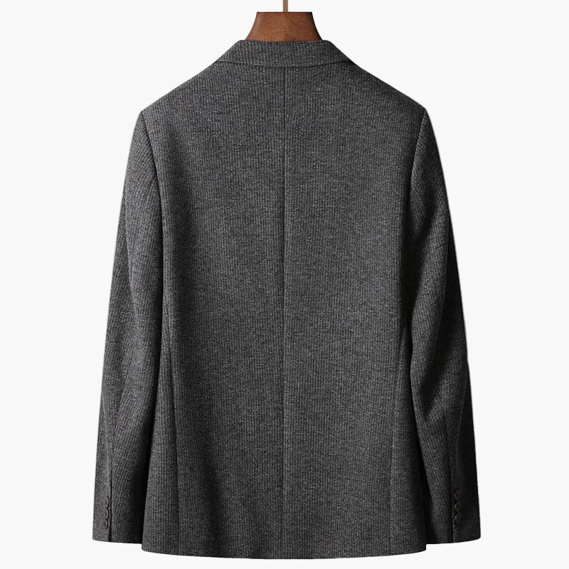 Veste Blazer Homme Élégant Style Business Décontracté pour Bureau et Occasions Formelles