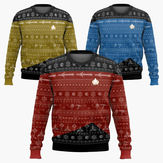 Sweat-shirt Geek Unisexe Style Noël Inspiré Science-Fiction – Idée Cadeau Originale