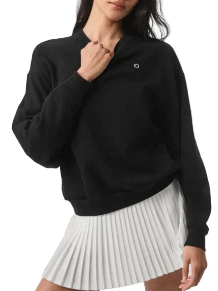 Lös sweatshirt för kvinnor i urban avslappnad stil