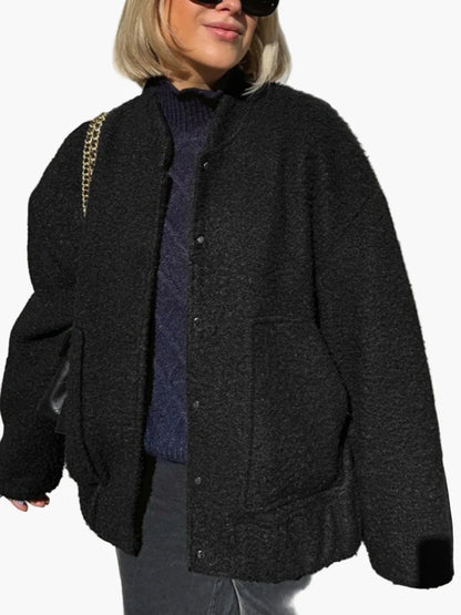 Chaqueta de mujer casual estilo oversize para un look urbano a la moda