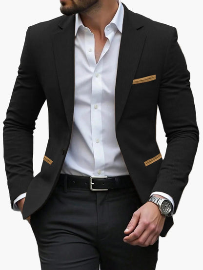 Eleganter Herrenblazer im modernen Stil für Geschäft und besondere Anlässe