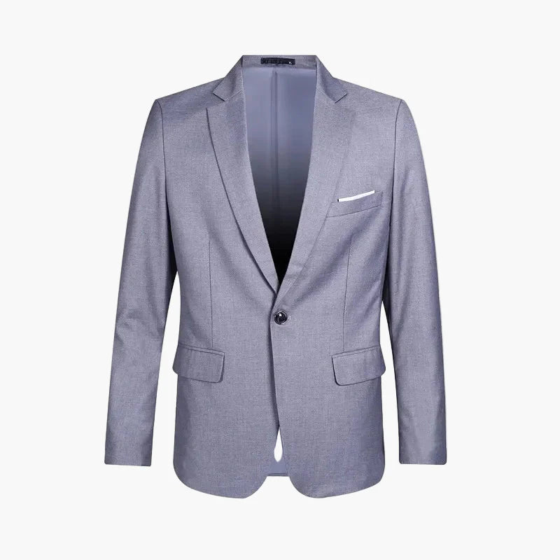 Elegante Herrenanzugsjacke in Slim-Fit für Geschäftliches und formelle Anlässe