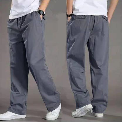 Pantalon Décontracté Homme Style Urbain Large Pour l'Été