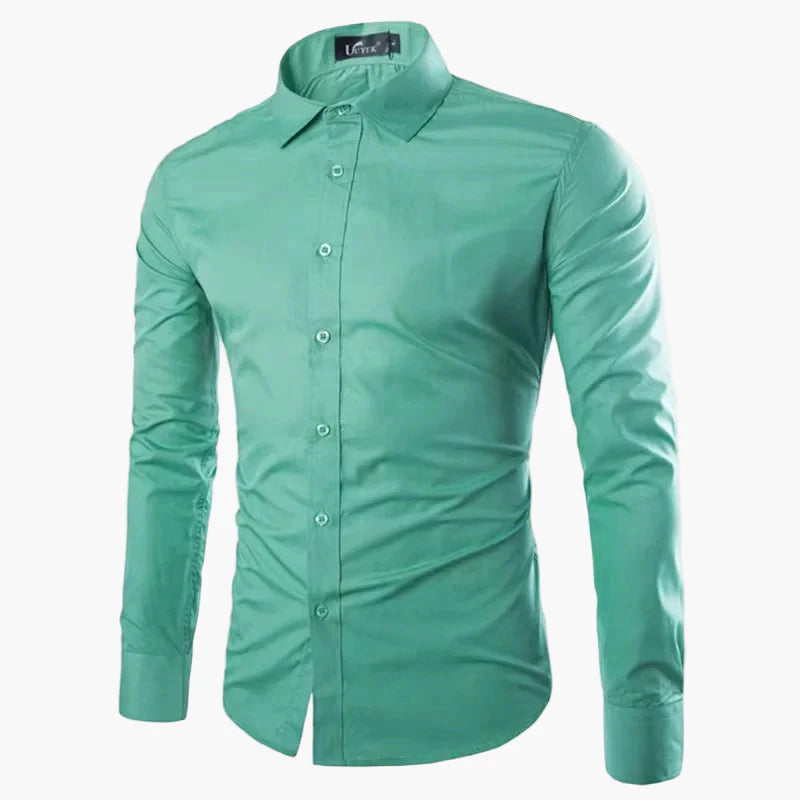 Elegantes Herrenhemd Slim Fit mit langen Ärmeln für Business und Freizeit