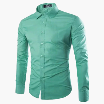 Elegantes Herrenhemd Slim Fit mit langen Ärmeln für Business und Freizeit