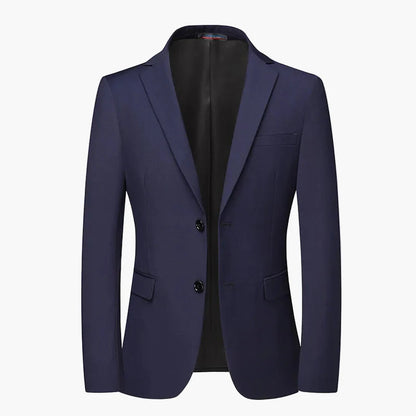 Elegant men's two-button suit jacket for business and ceremonies