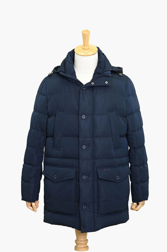 Cappotto Invernale Imbottito Uomo Stile Urbano Elegante – Ideale per l'Uso Quotidiano e i Viaggi