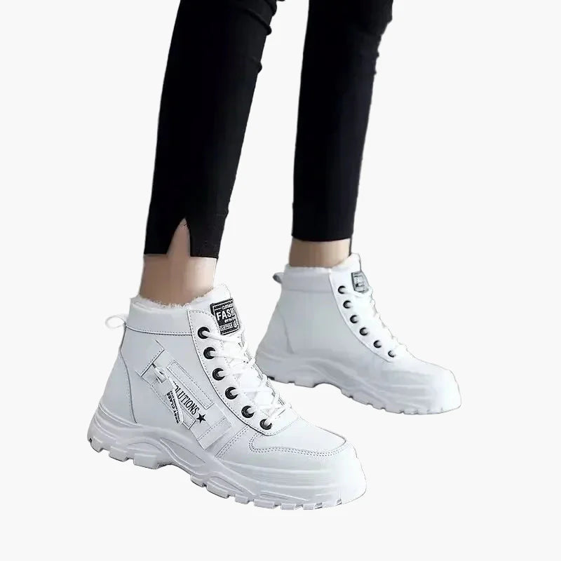 Hohe Winterschuhe für Damen – Warmer und trendiger urbaner Stil