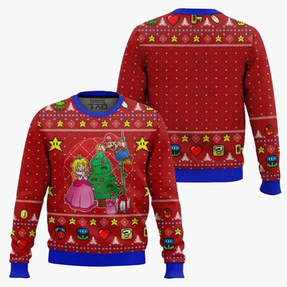 Unisex retro gaming style sweatshirt Super Mario Bros – Original sweater for video game fans