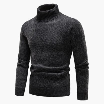 Herregenser med høy hals, klassisk stil – Urban eleganse og daglig komfort
