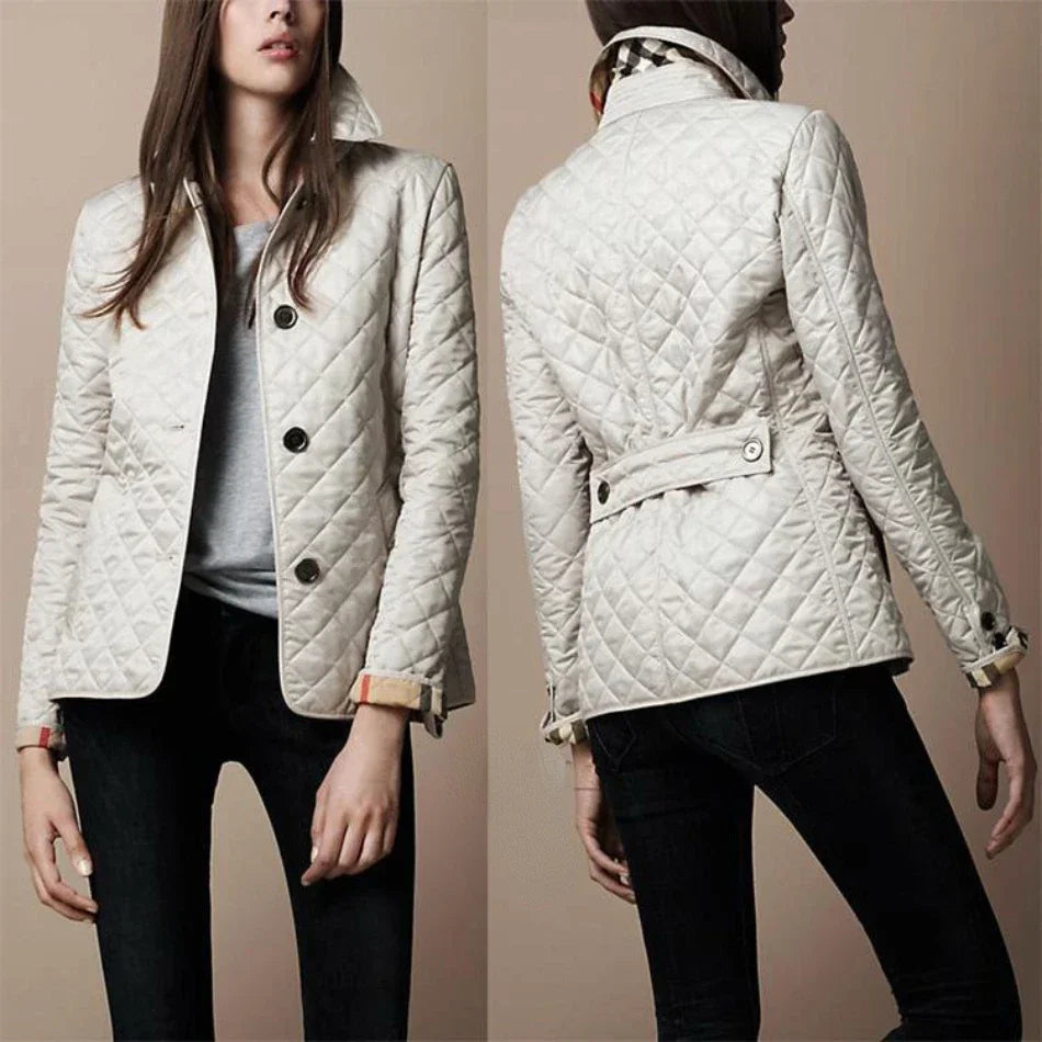Chaqueta acolchada para mujer elegante y ligera para todas las estaciones
