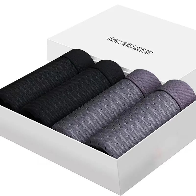 Giles – Åndbar bambusboxershorts til mænd