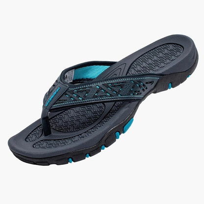 Tongs de sport homme avec soutien de la voûte plantaire – Sandales confort pour marche, plage et activités extérieures