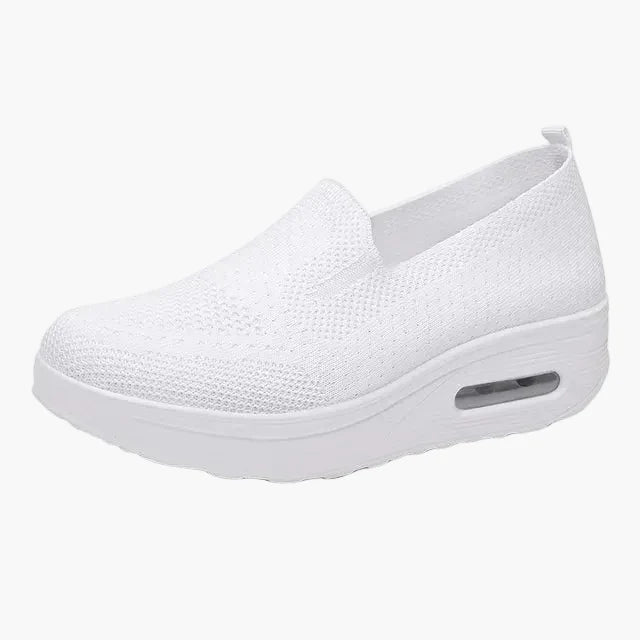 Chaussures décontractées confort pour femme à enfiler – style marche et soutien quotidien