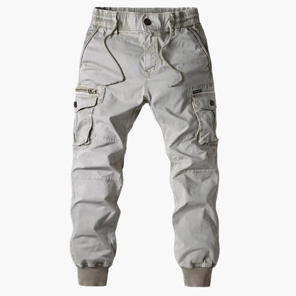 Pantalon cargo tactique style jogging pour homme, poches multiples, urbain et décontracté